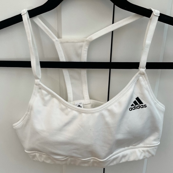 Adidas Climacool Sports Bra in White (Size Small) - Picture 1 of 4